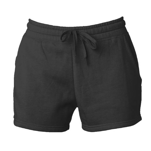 Women's High Waist Wave Wash Shorts